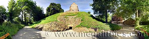 La Hougue Bie - panoramic