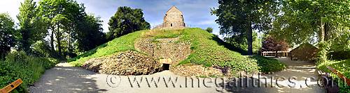 La Hougue Bie - panoramic