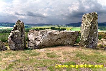 Tomnaverie recumbent stone circle 2005 - the recumbent