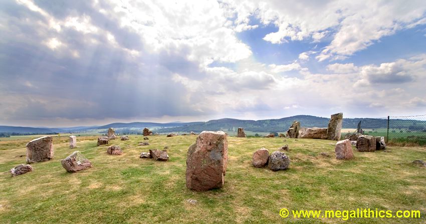 Tomnaverie recumbent stone circle - 2005