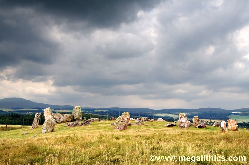 Tomnaverie recumbent stone circle - 2005